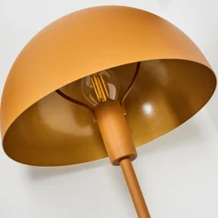 Luminaires Scandinaves-hofstein Lampe de table Vivian Ocre, 1 lumière