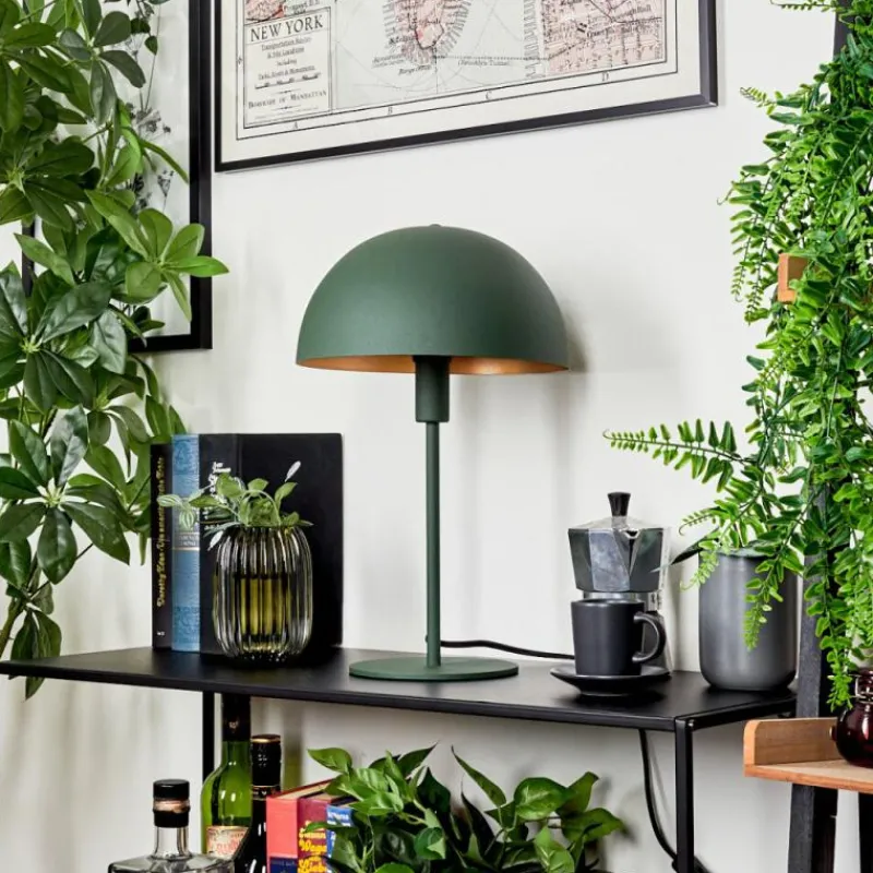 Luminaires Scandinaves-hofstein Lampe de table Vivian Vert, 1 lumière