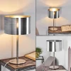 hofstein Lampe de table Volos Nickel mat, 1 lumière* Lampes À Poser