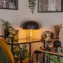 Lampes Dorées-hofstein Lampe de table Wambez Laiton, 1 lumière