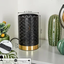 Lampes Dorées-hofstein Lampe de table Wamic Or, 1 lumière