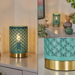 Lampes Dorées-hofstein Lampe de table Wamic Or, 1 lumière