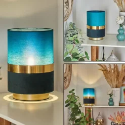 Lampes En Tissu-hofstein Lampe de table Weiler Or, 1 lumière