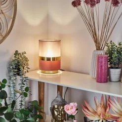 Lampes En Tissu-hofstein Lampe de table Weiler Or, 1 lumière