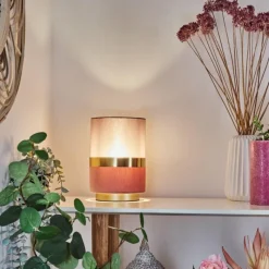 Lampes En Tissu-hofstein Lampe de table Weiler Or, 1 lumière