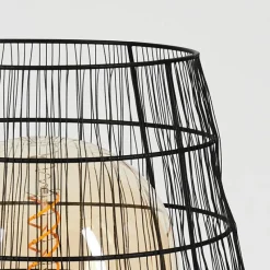 hofstein Lampe de table Yachats Noir, 1 lumière* Lampes À Poser