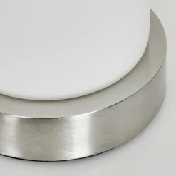 hofstein Lampe de table Youd Nickel mat, 1 lumière