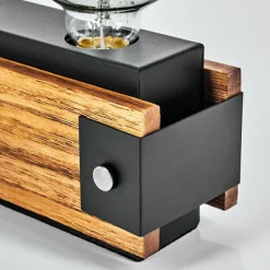 Lampes Industrielles-hofstein Lampe de table Yuma Écru, Noir, 1 lumière