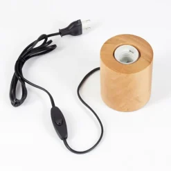 Style Boho-Chic-hofstein Lampe de table Yuto Écru, 1 lumière