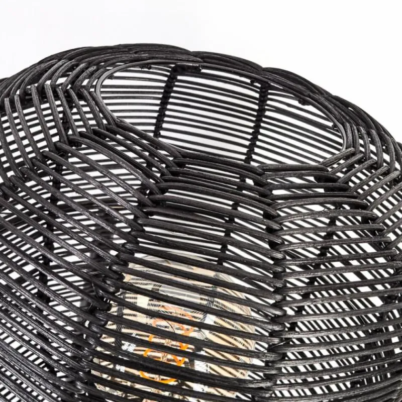 Luminaires Scandinaves-hofstein Lampe de table Zaracure Noir, 1 lumière