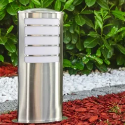 hofstein Lampe d'extérieur Alslev Acier inoxydable, 1 lumière