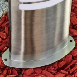 hofstein Lampe d'extérieur Alslev Acier inoxydable, 1 lumière