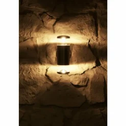 Luminaires Globo Lighting Lampe d'extérieur Globo CARME Acier inoxydable, 2 lumières