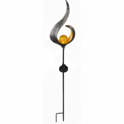 Luminaires Orientaux-Luminaires Globo Lighting Lampe d'extérieur Globo FLAMMO LED Bronze, 1 lumière