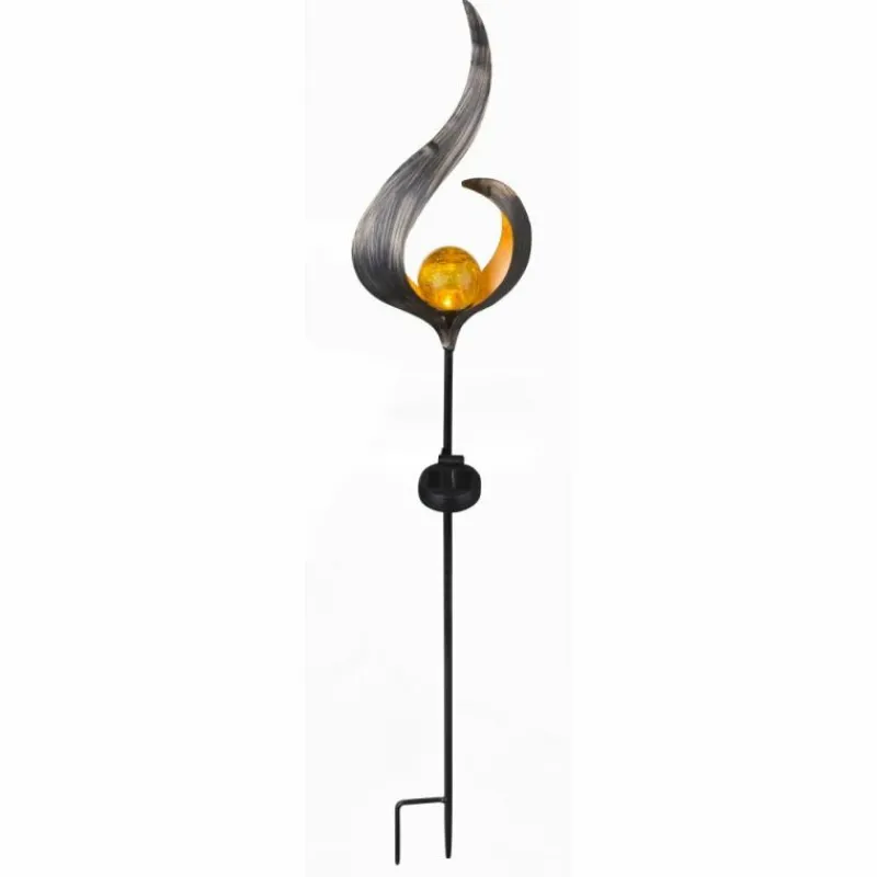 Luminaires Orientaux-Luminaires Globo Lighting Lampe d'extérieur Globo FLAMMO LED Bronze, 1 lumière