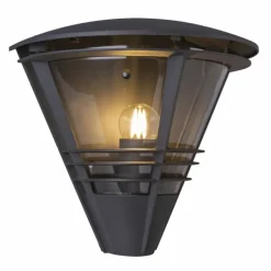 Luminaires Rustiques-Luminaires Globo Lighting Lampe d'extérieur GLOBO Flux Anthracite, 1 lumière