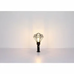 Luminaires Globo Lighting Lampe d'extérieur Globo HORACE Noir, 1 lumière, Détecteur de mouvement