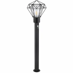 Luminaires Globo Lighting Lampe d'extérieur Globo HORACE Noir, 1 lumière, Détecteur de mouvement