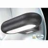 Luminaires Globo Lighting Lampe d'extérieur Globo RINAH LED Anthracite, Gris, 1 lumière
