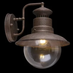 Lampes Vintages & Rétros-Luminaires Globo Lighting Lampe d'extérieur GLOBO Rom Rouille, 1 lumière