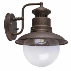 Lampes Vintages & Rétros-Luminaires Globo Lighting Lampe d'extérieur GLOBO Rom Rouille, 1 lumière