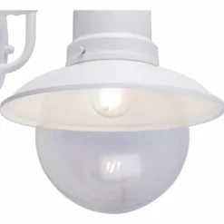 Lampes Vintages & Rétros-Luminaires Globo Lighting Lampe d'extérieur GLOBO Rom Blanc, 1 lumière
