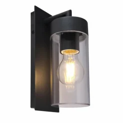 Luminaires Rustiques-Luminaires Globo Lighting Lampe d'extérieur Globo ROX Anthracite, 1 lumière