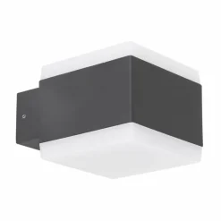 Luminaires Globo Lighting Lampe d'extérieur Globo SLICE LED Anthracite, 1 lumière, Changeur de couleurs