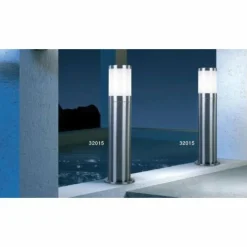 Luminaires Globo Lighting Lampe d'extérieur Globo XELOO Acier inoxydable, 1 lumière