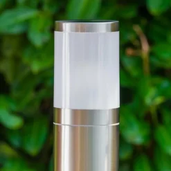 hofstein Lampe d'extérieur Globo XELOO Acier inoxydable, 1 lumière