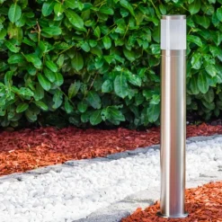 hofstein Lampe d'extérieur Globo XELOO Acier inoxydable, 1 lumière