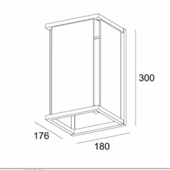 Luminaires Rustiques-Luminaires Lucide Lampe d'extérieur Lucide CLAIRE Anthracite, 1 lumière