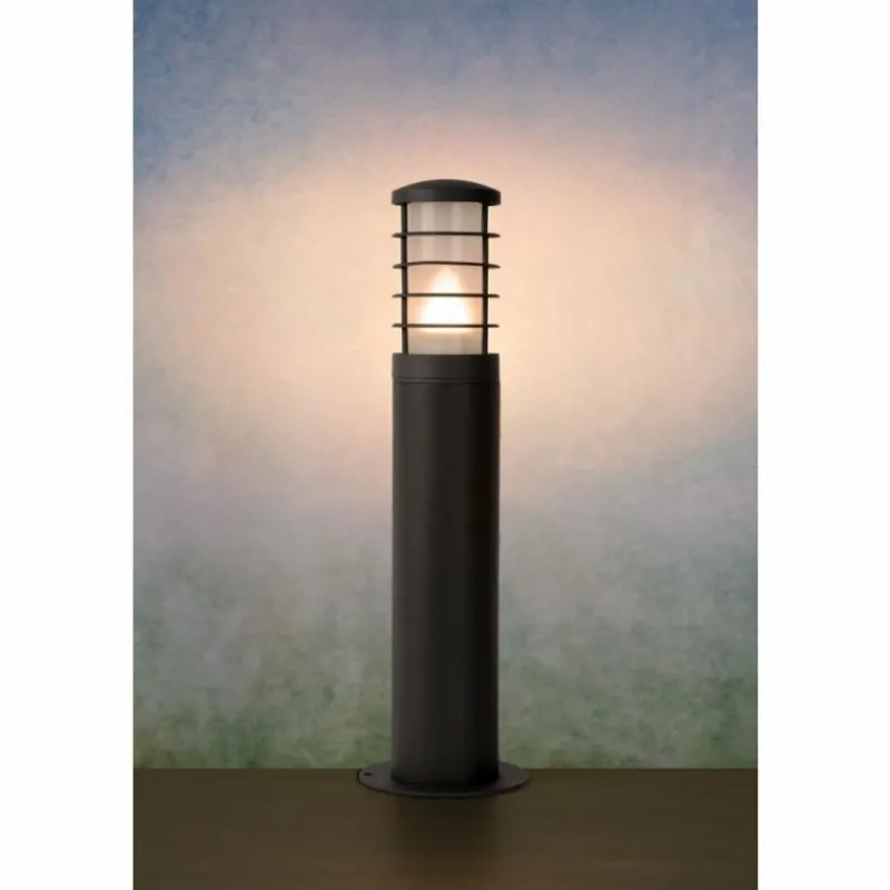Luminaires Lucide Lampe d'extérieur Lucide SOLID Noir, 1 lumière