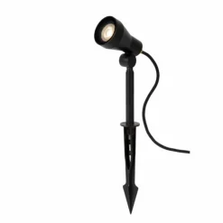 Luminaires Lucide Lampe d'extérieur Lucide SPIKE Noir, 1 lumière