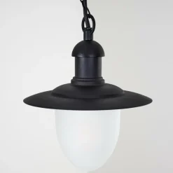 Luminaires Rustiques-hofstein Lampe d'extérieur Surnu Noir, 1 lumière