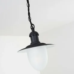 Luminaires Rustiques-hofstein Lampe d'extérieur Surnu Noir, 1 lumière