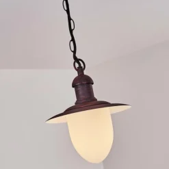 Luminaires Rustiques-hofstein Lampe d'extérieur Surnu Rouille, 1 lumière