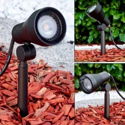 hofstein Lampe d'extérieur Vordingborg LED Noir, 1 lumière