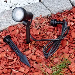 hofstein Lampe d'extérieur Vordingborg LED Noir, 1 lumière