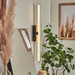 hofstein lampe miroir Aspers LED Noir, 1 lumière* Appliques