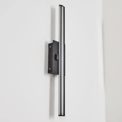 hofstein lampe miroir Aspers LED Noir, 1 lumière* Appliques