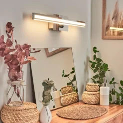 hofstein lampe miroir Aspers LED Chrome, 1 lumière* Appliques