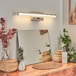 hofstein lampe miroir Aspers LED Chrome, 1 lumière* Appliques