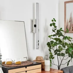 hofstein lampe miroir Aspers LED Chrome, 1 lumière* Appliques