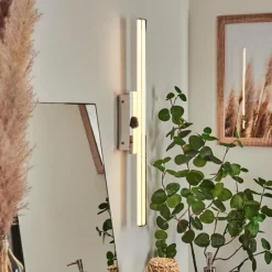 hofstein lampe miroir Aspers LED Chrome, 1 lumière* Appliques