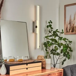 hofstein lampe miroir Aspers LED Chrome, 1 lumière* Appliques