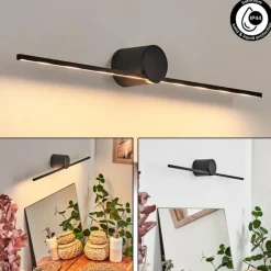 hofstein lampe miroir Puharila LED Noir, 1 lumière