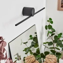 hofstein lampe miroir Puharila LED Noir, 1 lumière