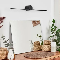 hofstein lampe miroir Puharila LED Noir, 1 lumière