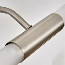 hofstein lampe miroir Regensdorf Nickel mat, 2 lumières